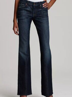 7 For All Mankind A Pocket Dark Wash Jeans Size 26